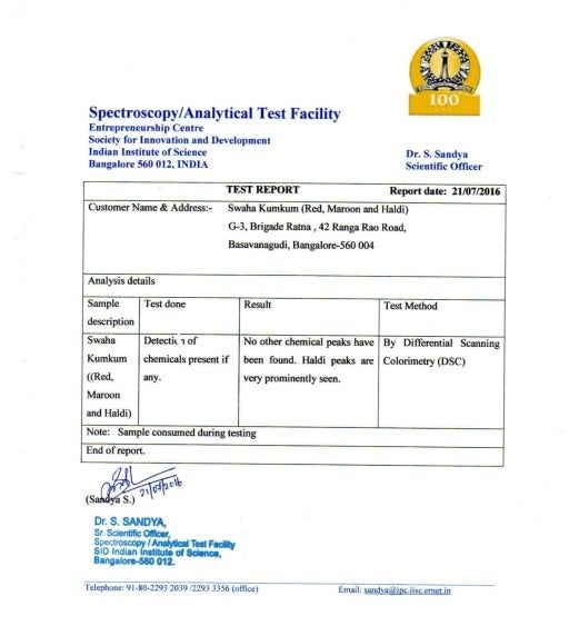 Swaha Pure Red Kumkum | 100% Natural & Chemical Free | Skin-Safe Traditional Tilak Powder for Puja & Festivals | Pure Red Sindoor for Daily Devotion | 40g Pack of 1 - Image 5