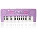 BIGFUN Keyboard Piano for Kids BIGFUN 37 Keys Toddler Piano Multifunction Music Educational Instrument Toy Electronic Kids Keyboard for 37 Year Old Girls and Boys Purple - Image 3