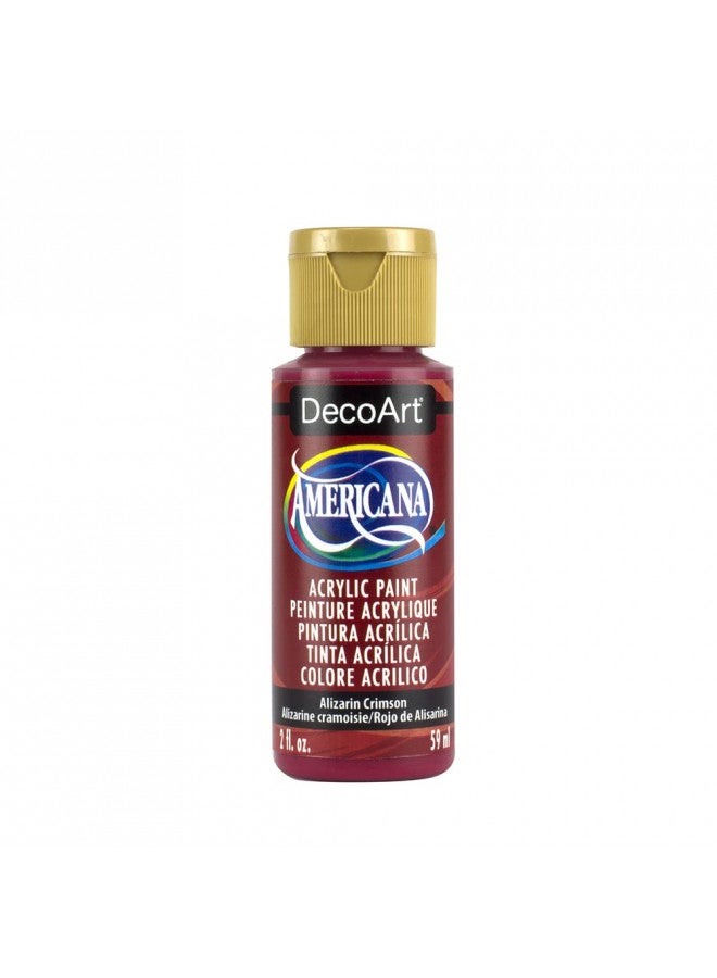 DecoArt Americana Acrylic Paint, 2-Ounce, Alizarin Crimson - Image 2