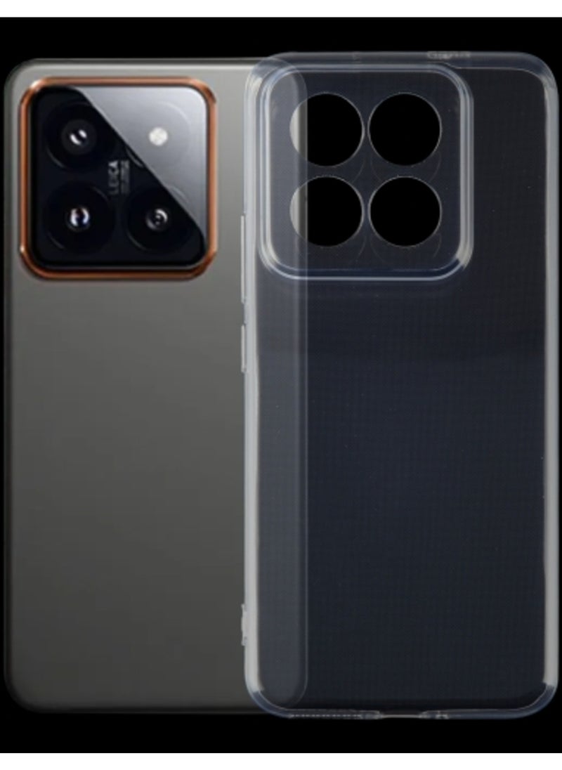Case For Xiaomi 14 Pro Ultra-thin Transparent TPU Phone Case  - Image 1