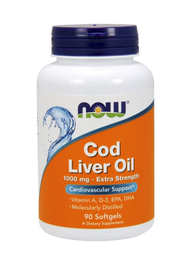 now Cod Liver Oil Softgels 90's  - Image 1