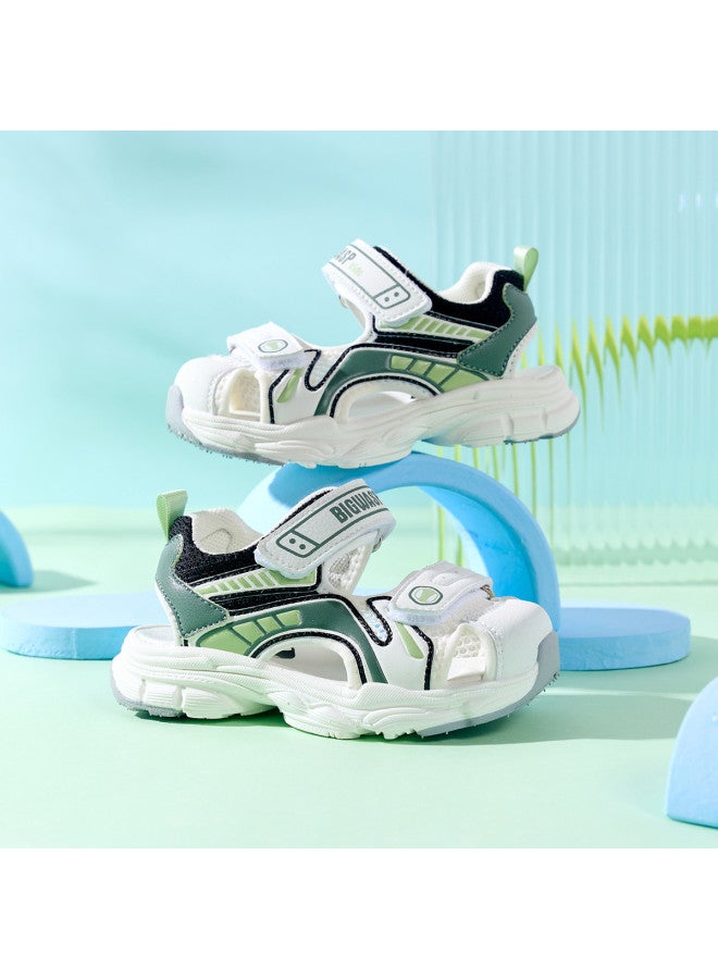Bumblebee Baby Shoes, Boys' Toddler Shoes, Infant Sandals, Girls' Kids' Functional Shoes, Summer Breathable Beach Closed-toe Sandals, Trendy - Image 3