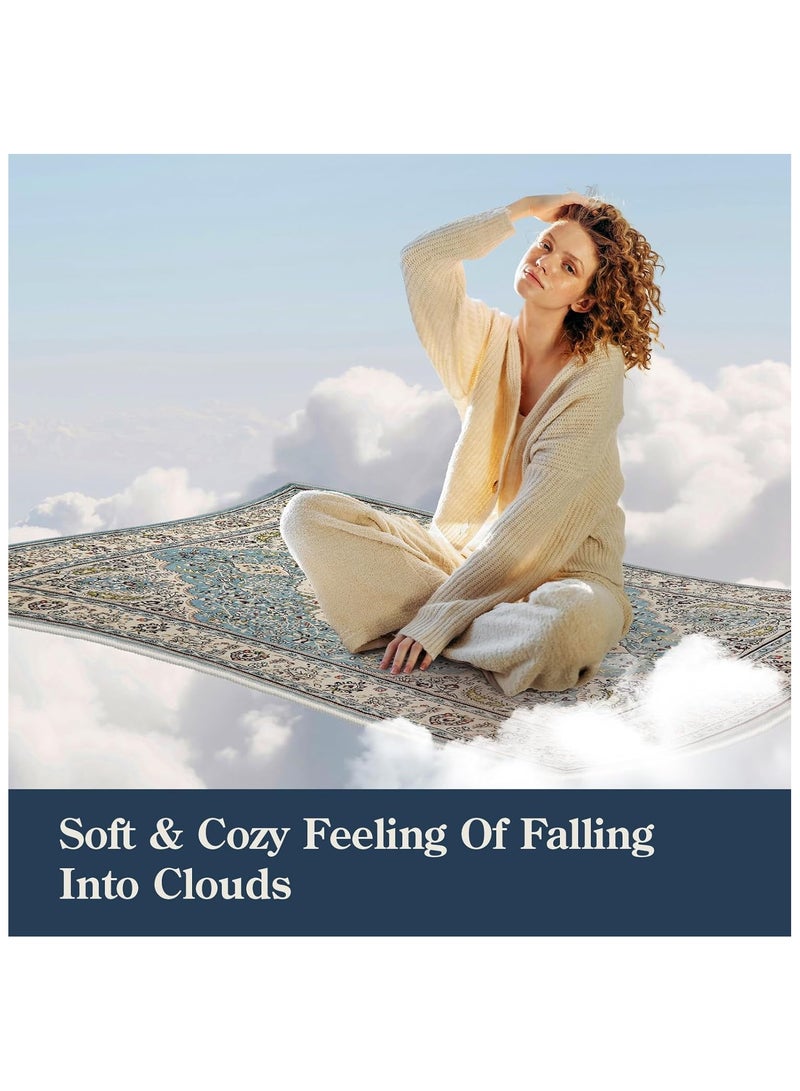 آنا سجادة كريستالية مقاومة للانزلاق وعالية التحمل 80*120 سم لغرفة المعيشة - Image 3