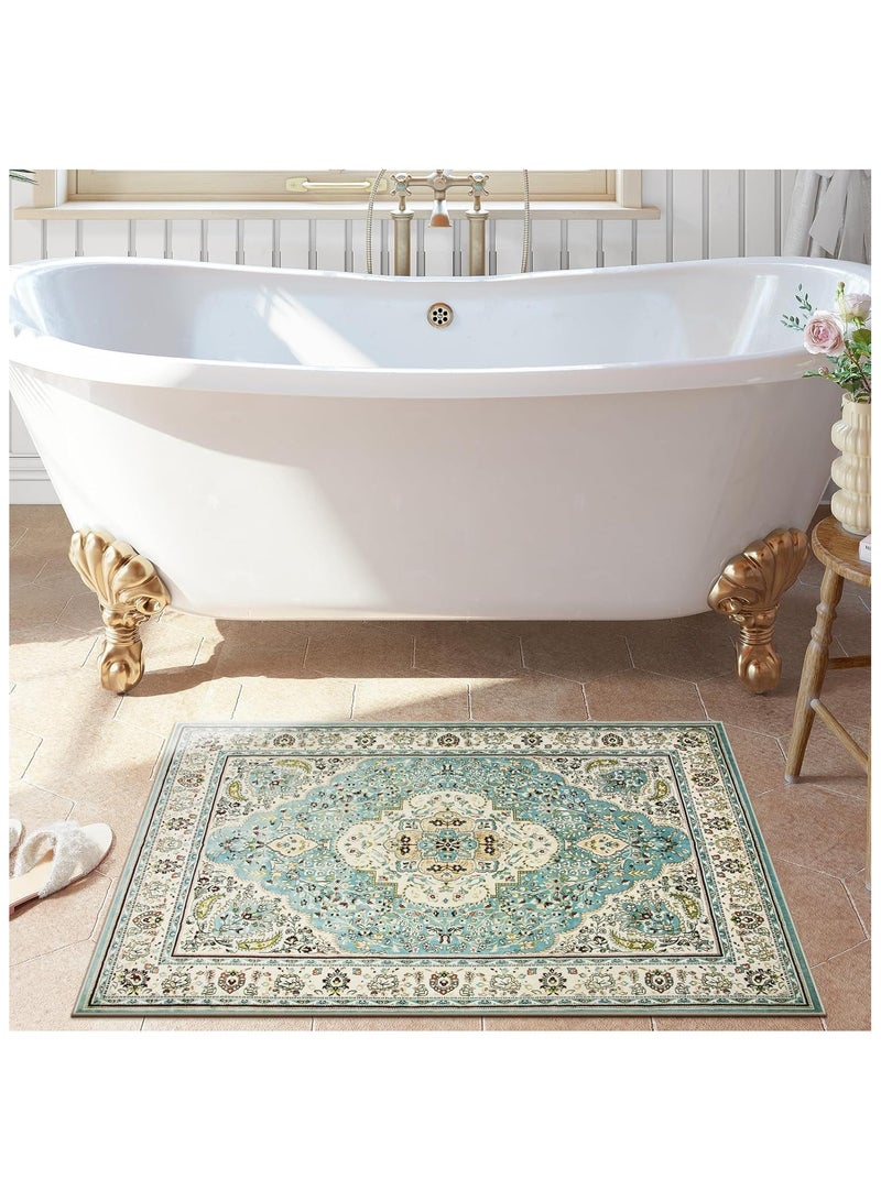 آنا سجادة كريستالية مقاومة للانزلاق وعالية التحمل 80*120 سم لغرفة المعيشة - Image 5