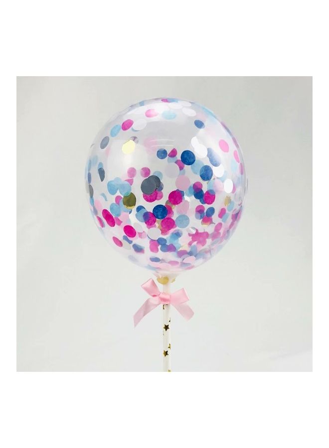 نيبمينينت مجموعة بالونات من ترتر اللاتكس مع قصاصات ورق شفافة 3 قطع 35سم - Image 1