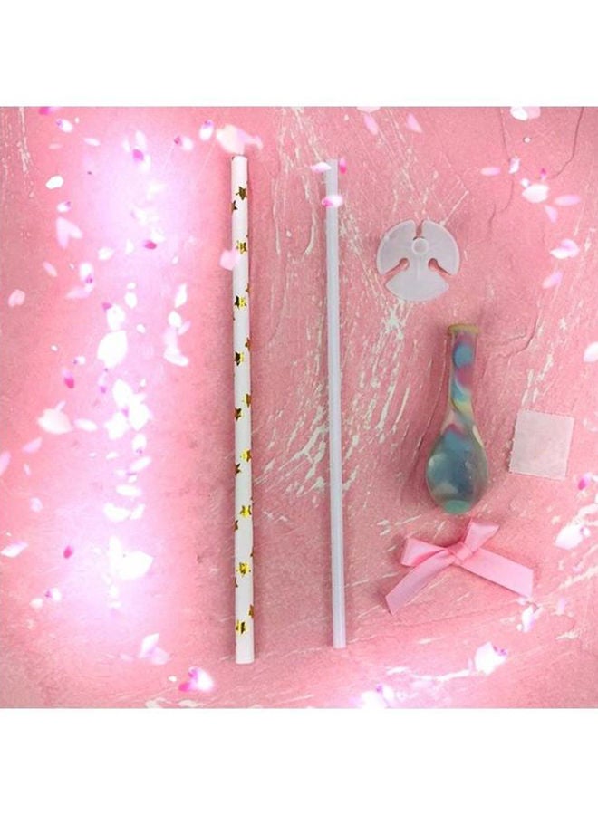 نيبمينينت مجموعة بالونات من ترتر اللاتكس مع قصاصات ورق شفافة 3 قطع 35سم - Image 2