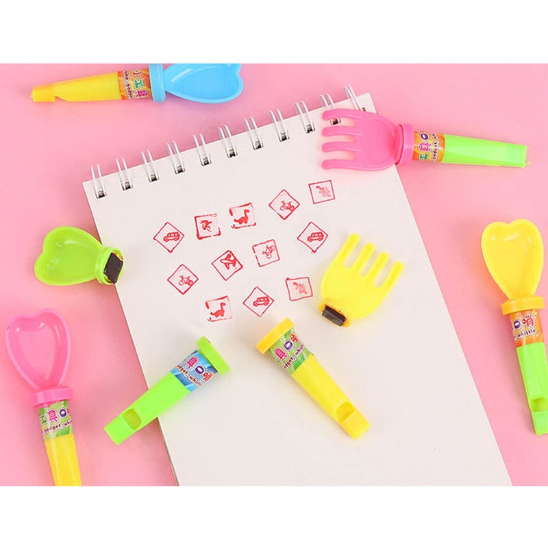 🧸 صافرات بحجم صغير باللون الأخضر الفاتح مناسبة للحفلات والمدارس والعروض والسفر - Image 3