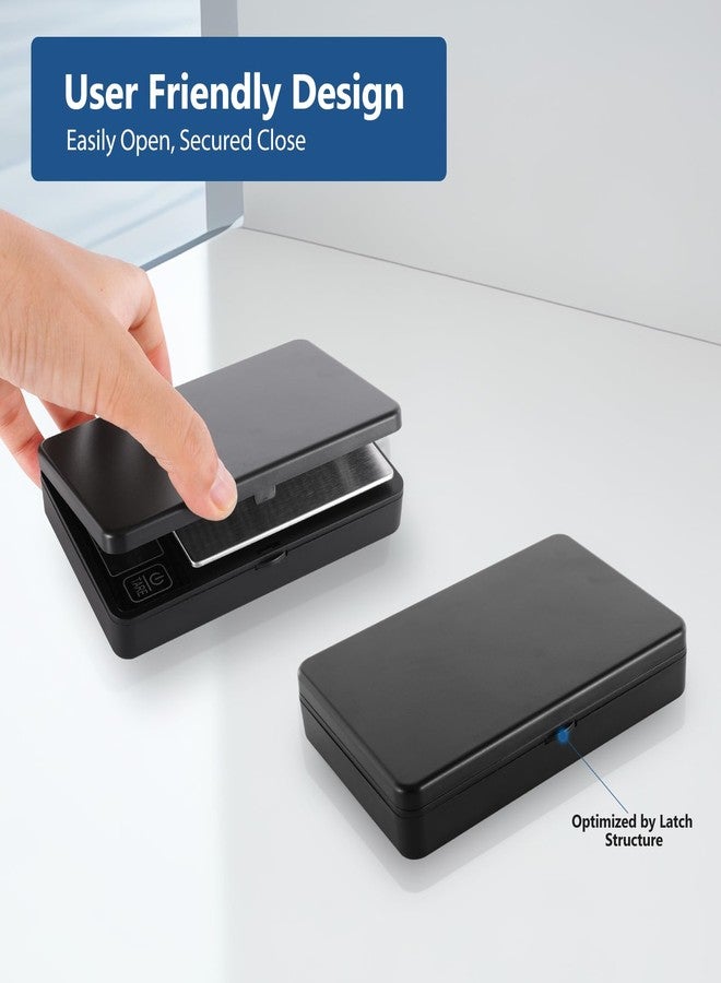 فيتافيت ميزان فيتافيت الرقمي 500 غرام بدقة 0.01 غرام، دقة عالية مضمونة بفضل ميزان الفقاعة المدمج، ميزان احترافي منذ عام 2001، ميزان جيب متعدد الاستخدامات: للمطبخ، الطعام، المجوهرات، المختبر، القهوة، أسود - Image 5