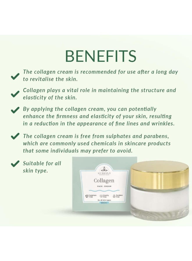 Kethana كريم وجه كولاجين 50 مل - Image 3