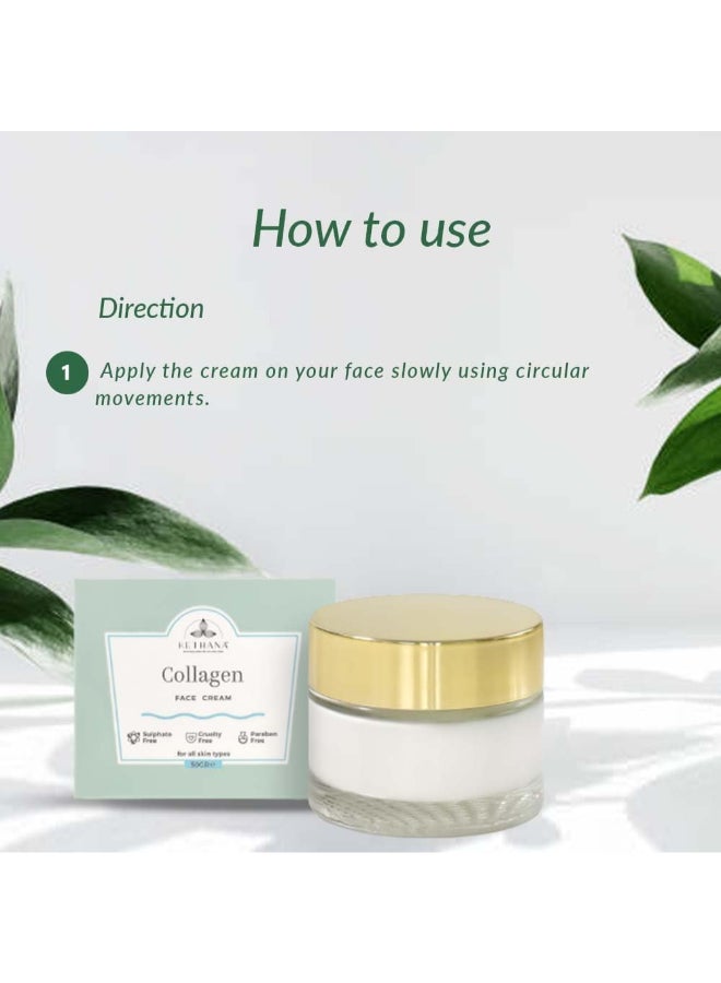 Kethana كريم وجه كولاجين 50 مل - Image 4