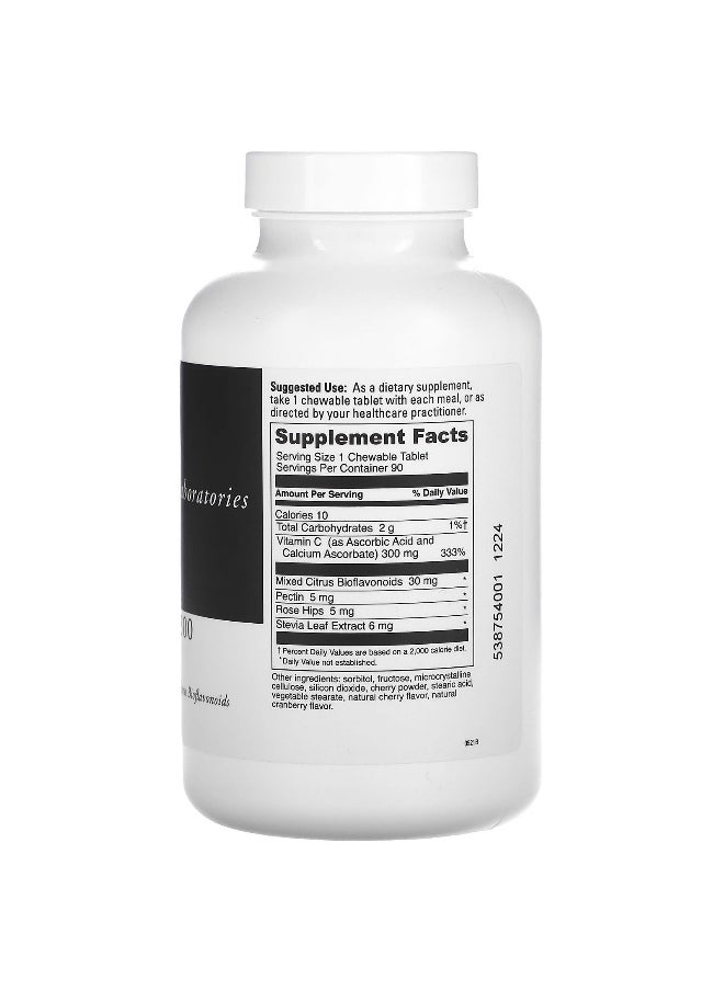 DaVinci Laboratories DaVinci Laboratories, Chewable C-300, Cherry, 90 Tablets  - Image 2