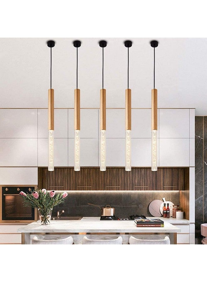 CITRA Modern Acrylic LED Bubble Pendant Light Lamp - (Warm White/Gold) - Image 3