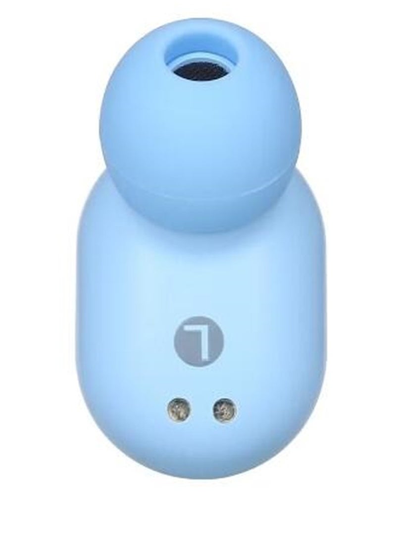 Generic - Mini Earbuds New Generation Smart Earphones TWS Bluetooth Headphones with LED Power Display HiFi Sound Quality Deep Bass Blue - Image 1
