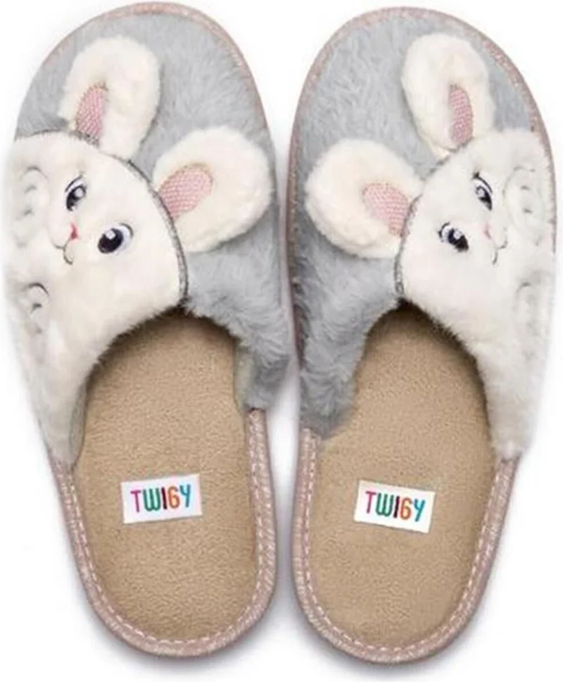 تويجي Grey Women's Home Shoes CC0131