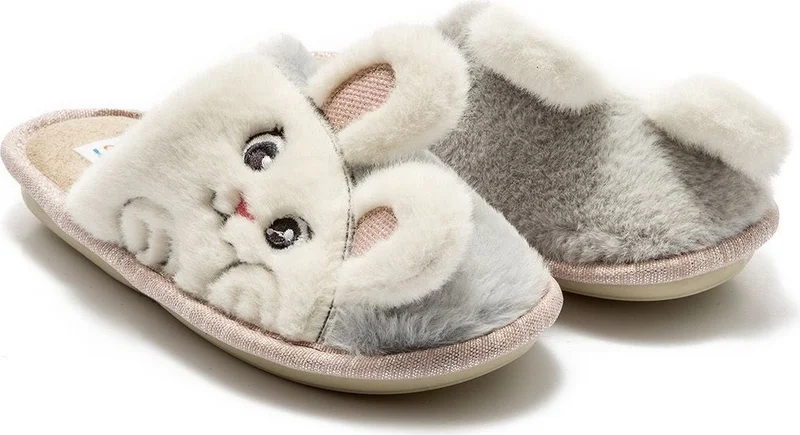 تويجي Grey Women's Home Shoes CC0131