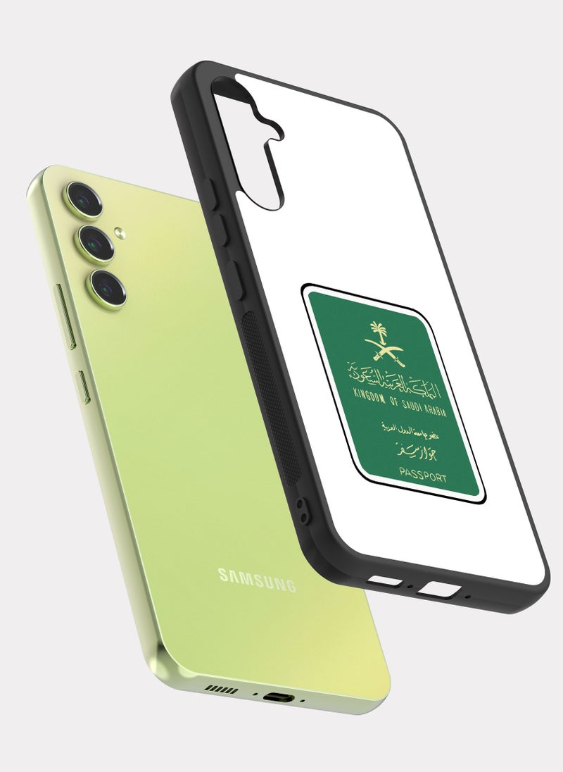 PXLAAT Samsung Galaxy A34 case cover Saudi Arabis Passport - Image 2