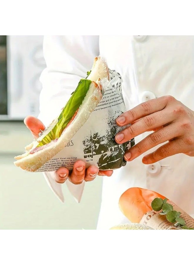 Baking Paper Roll Non Stick Greaseproof Parchment 5M x 30CM Food Wrapping for Sandwich Burger Frying Oven Cooking - Image 2