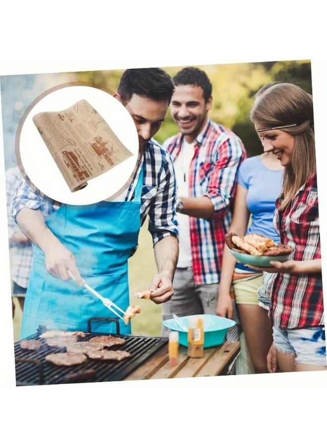 Baking Paper Roll Non Stick Greaseproof Parchment 5M x 30CM Food Wrapping for Sandwich Burger Frying Oven Cooking - Image 3