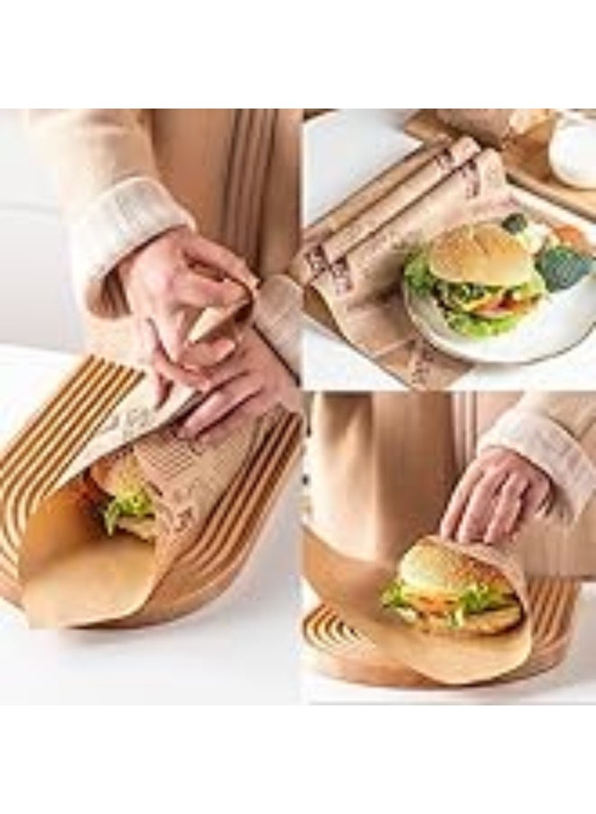 Baking Paper Roll Non Stick Greaseproof Parchment 5M x 30CM Food Wrapping for Sandwich Burger Frying Oven Cooking - Image 4