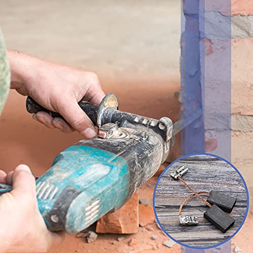 SING F LTD 5x10x17.2mm Carbon Brush Compatible with Bosch 11222EVSG 1617014128 Rotary Hammer Karcher 66102100 K2 K201 K205 2Pairs - Image 3
