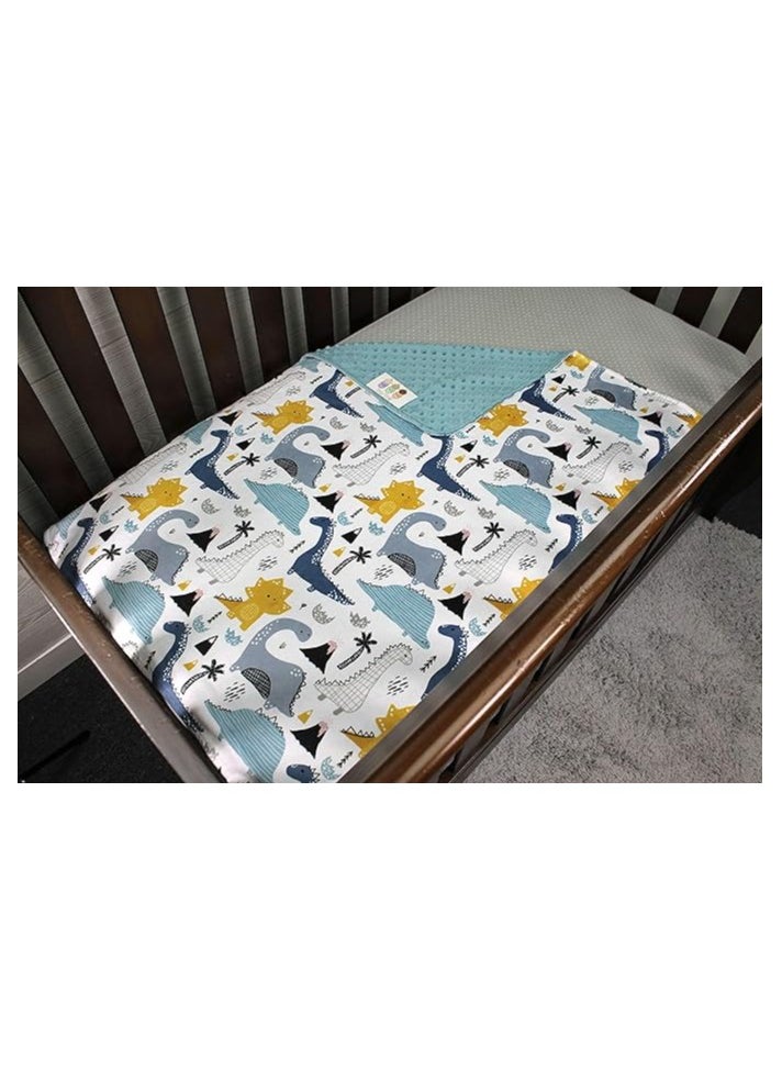 Moro Moro - Double-Face Plush Baby Blanket – Soft & Breathable – 30x40" - Image 1