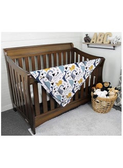 Moro Moro Double-Face Plush Baby Blanket – Soft & Breathable – 30x40"  - Image 4