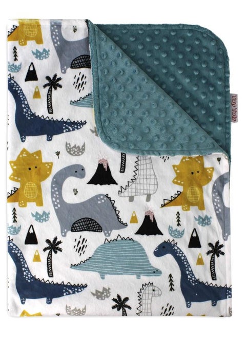 Double-Face Plush Baby Blanket – Soft & Breathable – 30x40"
