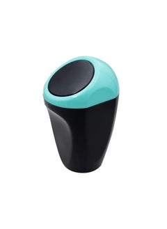 BUNVOX BUNVOX Set of Mini Car Trash Can with Lid Green and Mini Car Cleaning Brush with Handle  - Image 2
