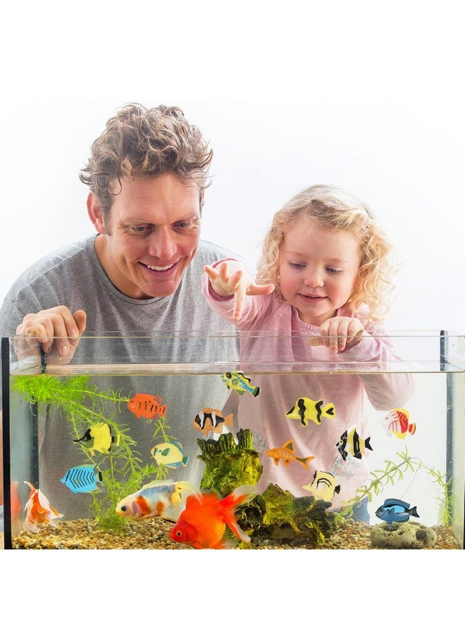 NUOBESTY 24PCS Ocean Sea Animal Figures Realistic Tropical Fish Toys Set Plastic Sea Life Creatures for Party Favors Fish Tank Decorations - Image 3