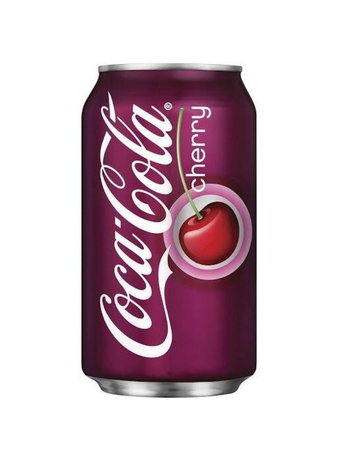 Coca-Cola Cherry Flavour Soft Drink Can - Image 3