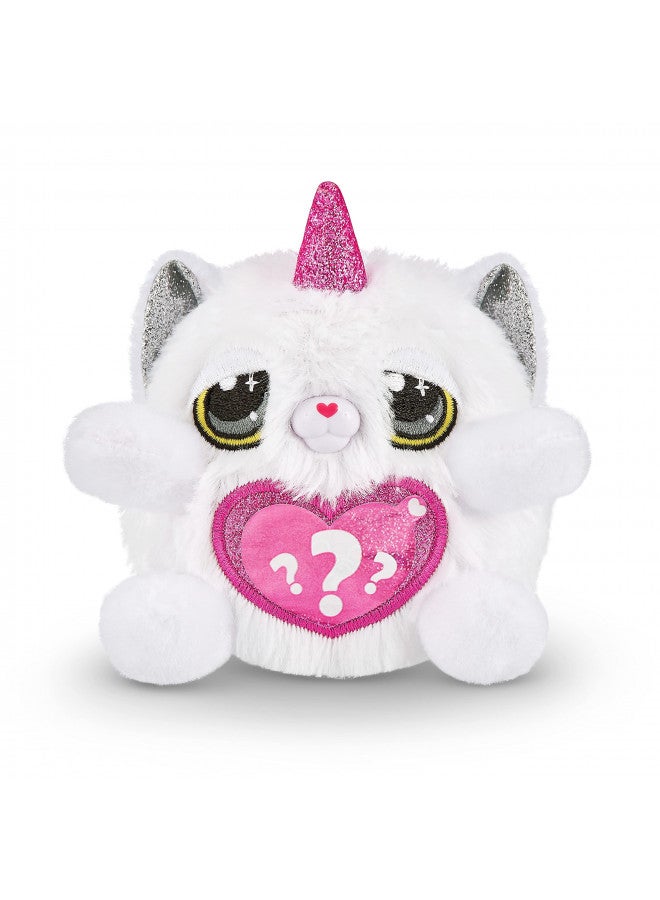Rainbocorns Kittycorn Surprise Series 1 (Chinchilla Cat) by ZURU, Collectible Plush Stuffed Animal, Surprise Egg, Sticker Pack, Jelly Slime Poop, Ages 3+ for Girls, Children - Image 4