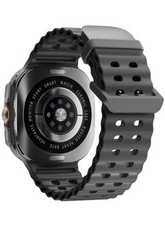 porodo Voyager Smart Watch with black&orange silicon straps  - Image 2