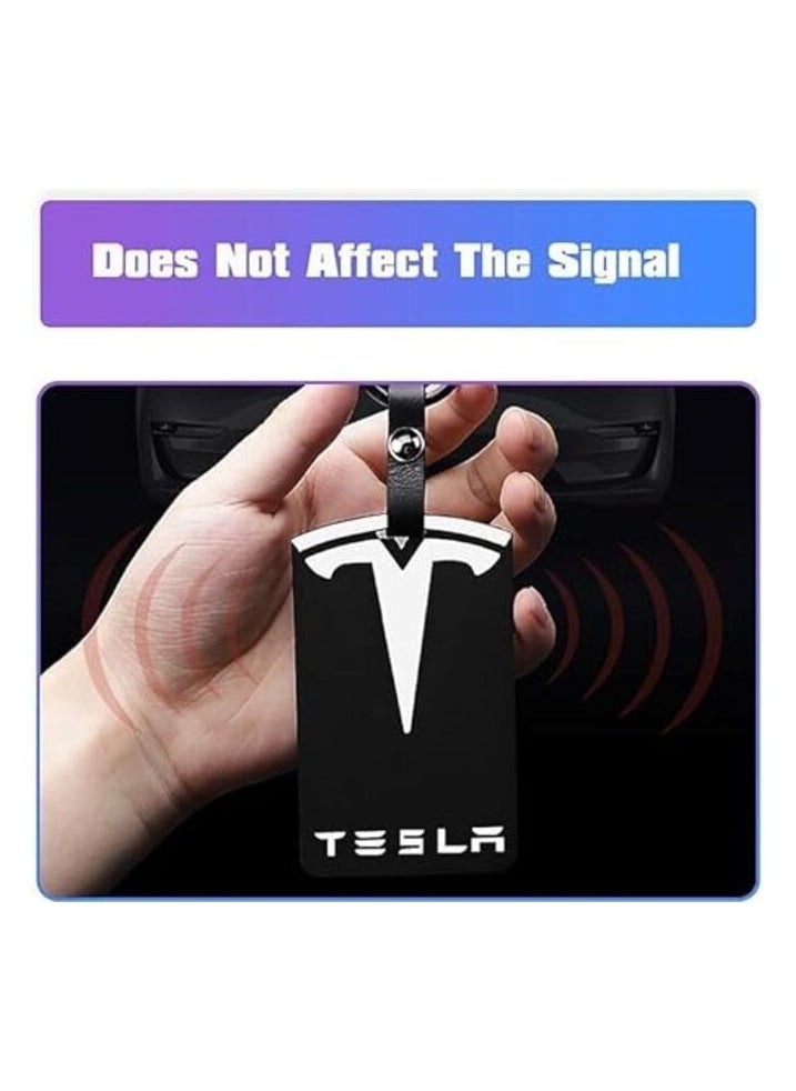 MIRFA - Silicone Protector Card Holder Keychain for Tesla Model 3/Y - Image 1