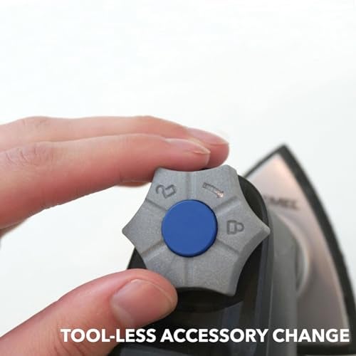 DREMEL مجموعة أدوات دريميل Multi-Max MM35-02 بقدرة 3.5 أمبير وسرعة متغيرة مع 8 ملحقات وحقيبة تخزين - مثالية لقطع المعادن والخشب، وإزالة الجص، وتطبيقات الصنفرة - Image 4
