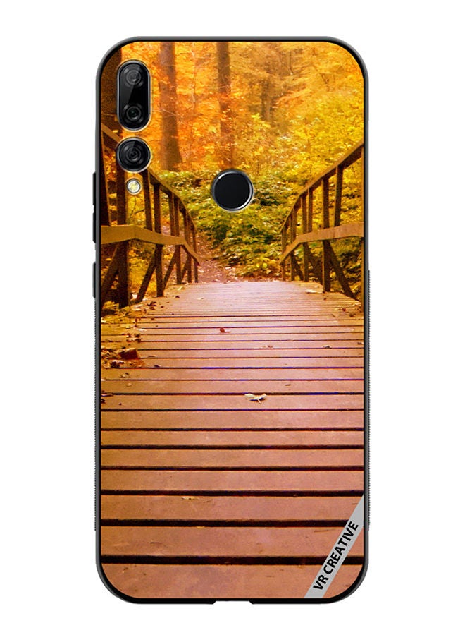VR CREATIVE Protective Case Cover For Huawei Y9 Prime 2019 Bridge To The Jungle Design Multicolour - Image 1
