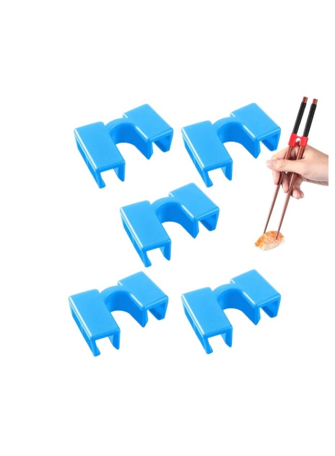 F.W Chopstick Helper - Blue Color 5 PCS