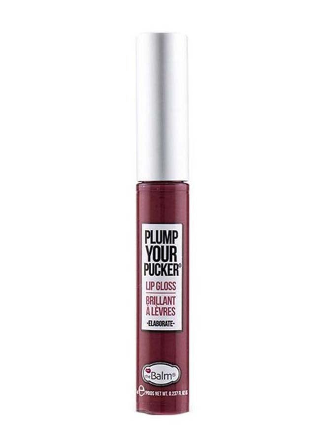 theBalm Plum Your Pucker Lip Gloss Elaborate - Image 1