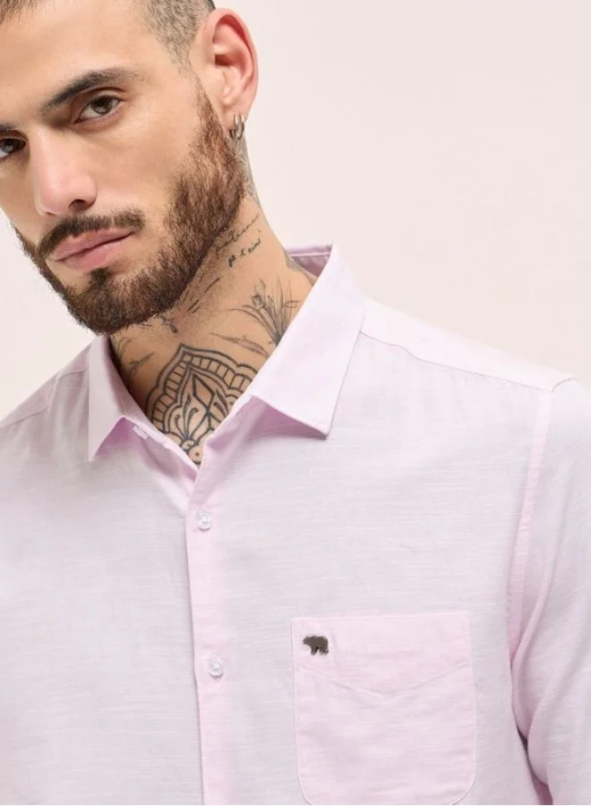 The Bear House  Men's Shirt for Casual and Formal Wear | Classic Button-Down Style for Office, Daily Use, Travel, Events & All-Season Outfits | Versatile & Stylish Wardrobe Essential for Every Occasion for Men | Best Price UAE