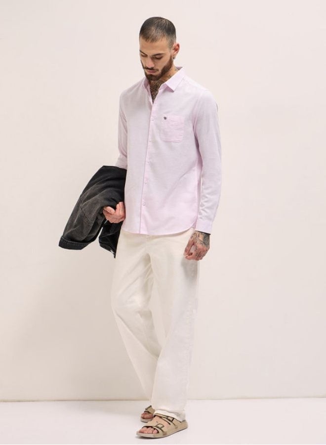 THE BEAR HOUSE Men's Shirt for Casual and Formal Wear | Classic Button-Down Style for Office, Daily Use, Travel, Events & All-Season Outfits | Versatile & Stylish Wardrobe Essential for Every Occasion - Image 4