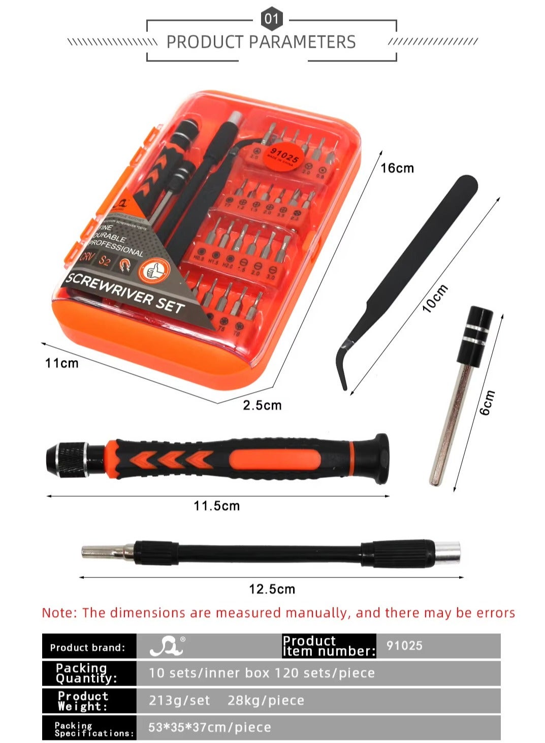 Generic 28pcs Precision Mechanical Screwdriver Set, Mini Tool Kit for ...