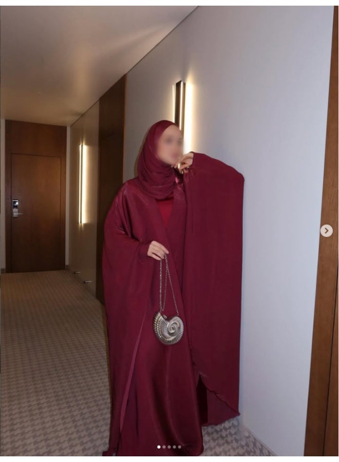 أربع قطعة مجموعة فستان الشرق الأوسط العادي فضفاضة فستان رداء أنيق - Image 2