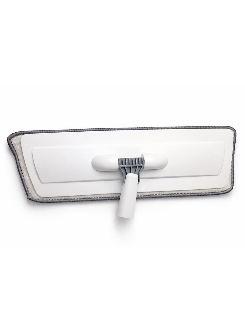 ممسحة مائية فاخرة برذاذ مع زجاجة قابلة لإعادة الملء | ممسحة مسطحة من الألياف الدقيقة للتنظيف الرطب والجاف للأرضيات | ممسحة خفيفة الوزن بدون استخدام اليدين للمنزل والمطبخ والمكتب - Image 3