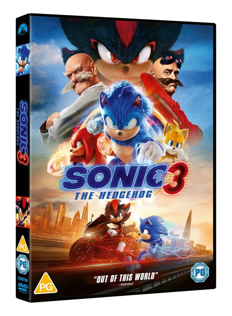 Sonic The Hedgehog 3 - DVD
