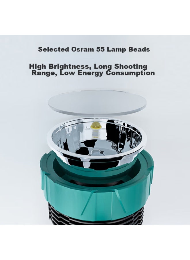 TCL Tcl Industrial-grade Explosion-proof Flashlight, High Brightness, Rechargeable, Ultra-bright, Long-range, Outdoor, Long-lasting Battery, Led Handheld Searchlight  - Image 2