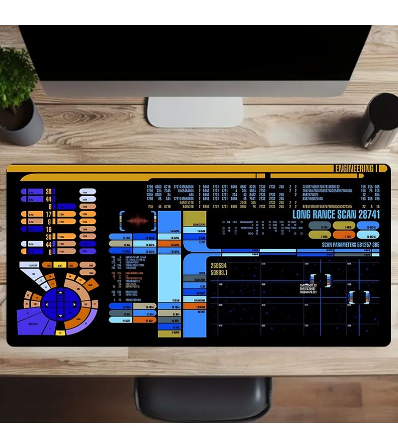Mixed Colors 40x90cm Large Gaming Mouse Pad Anti Slip Rubber Desk Pad For Computer Office And Home Learning - Image 1