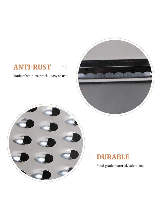OSALADI Grains Washing Bowl 3 in 1 Stainless Steel Grater Vegetable Fruit Drain Basket Vegetable Cutter Slicer Basket Water Filter Bowl for Home and Kitchen Random Style Vegetable Strainer Bowl - Image 2