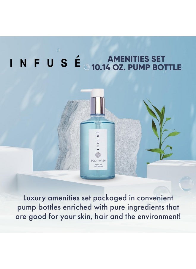 Terra Pure - Infuse Body Wash Retail Size Hotel Amenities 10.14 Oz. - Image 1