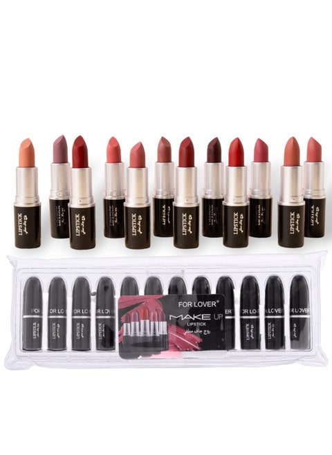 12-Piece MAKE UP Lipstick