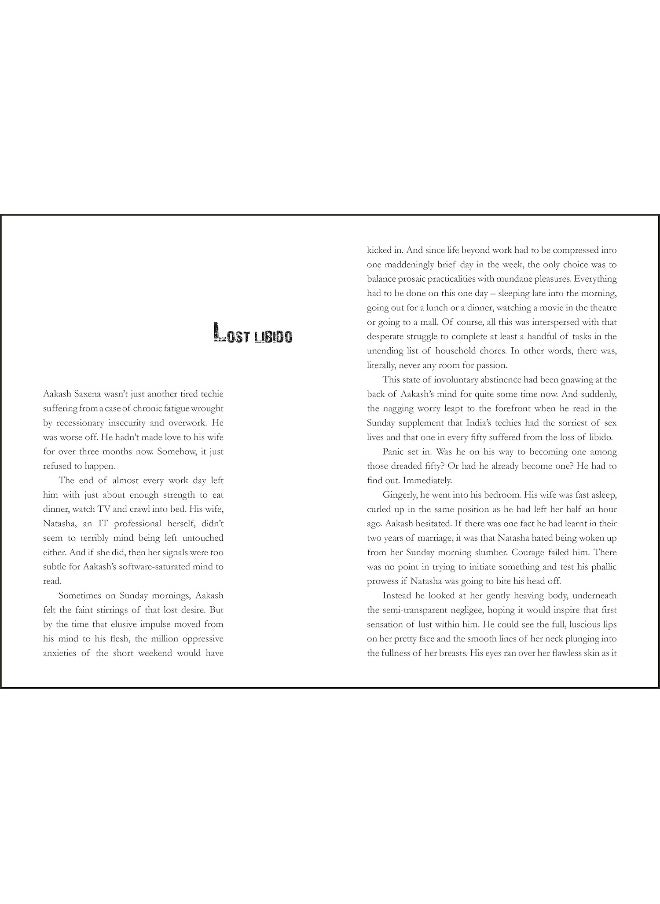 null - Lost Libido and Other Gulp Fiction by Salil Desai - Paperback - Image 1