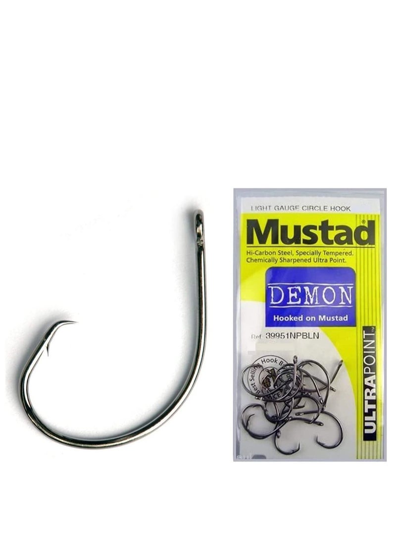 موستاد خطاف صيد سمك  من الكربون الصلب, خطاف صيد حاد قوي للمياه المالحة والمياه العذبة - Image 1